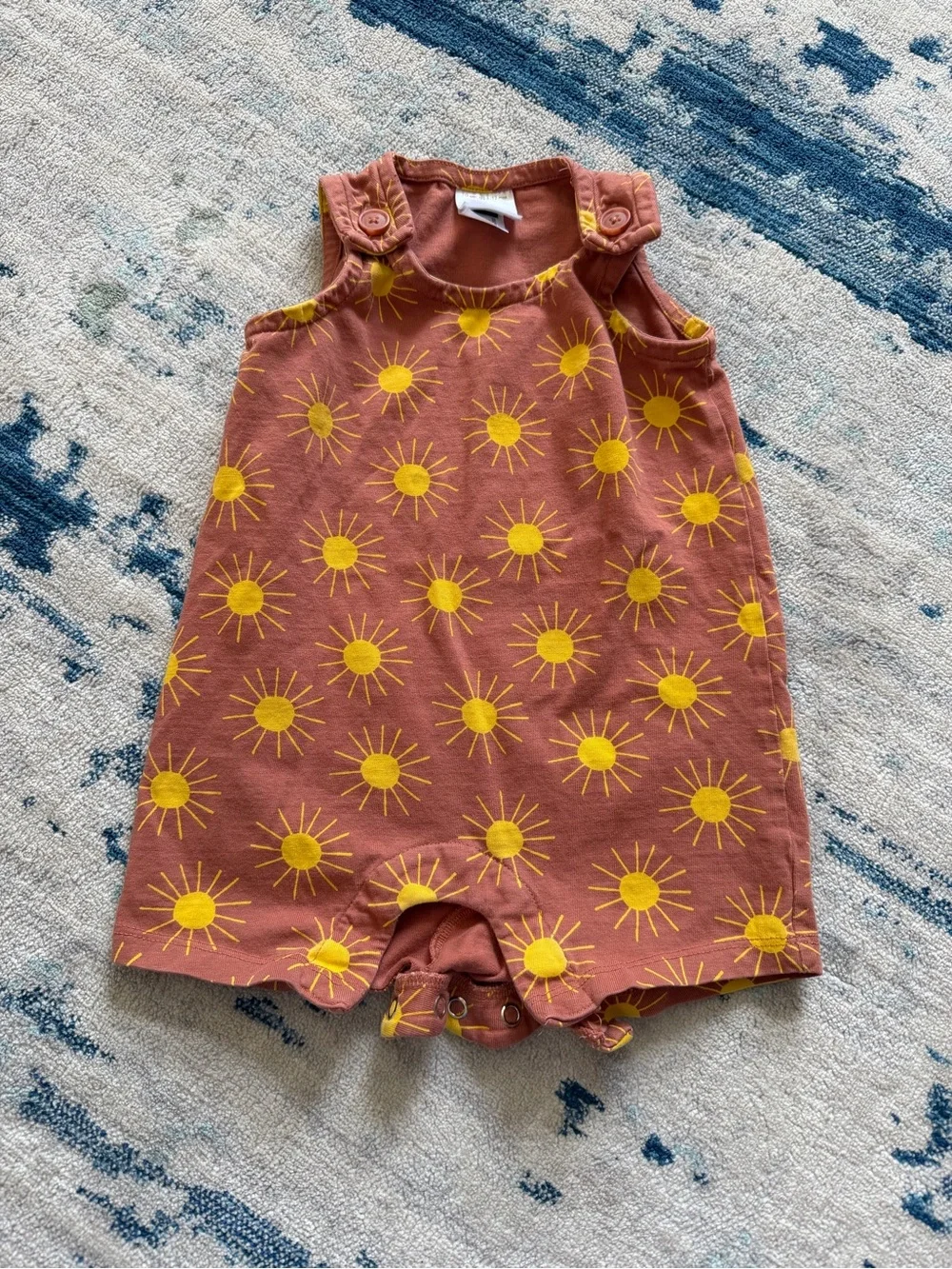 Hanna Andersson Sunshine Day On Canyon Shortie 6-12 Months